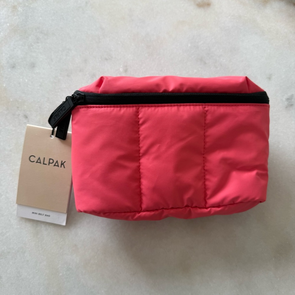CalPak mini belt bag in watermelon